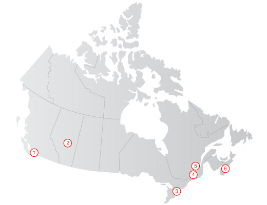Map, Saw Blade Sharpening Toronto, Mississauga, GTA